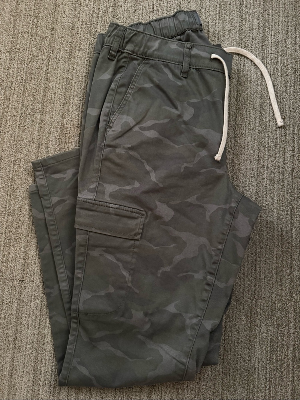 Torrid Camo Cargo Jogger Pants - Olive Green